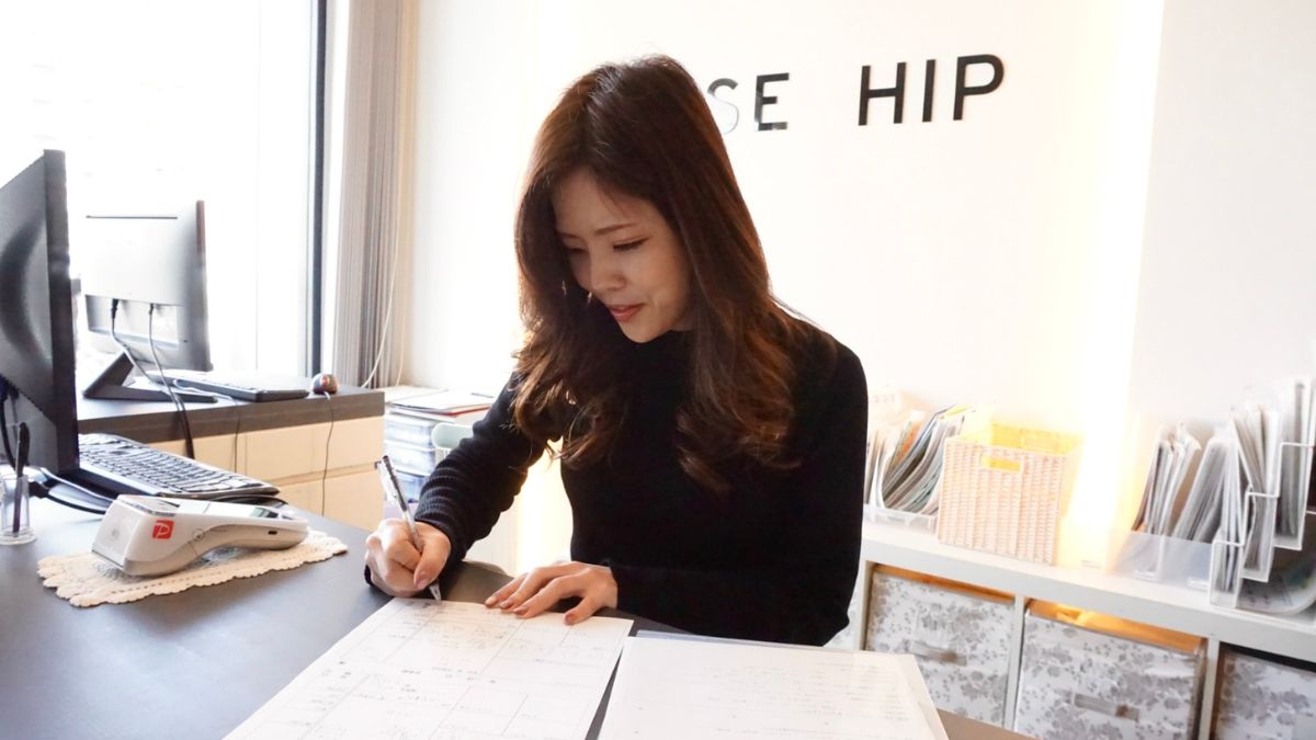 福岡市西区の美容室ROSE HIPの閉店準備